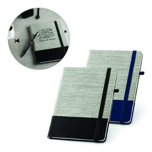 141 Caderno Tipo Molesquine Capa Dura Personalizado