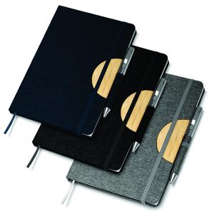 161 Caderno Tipo Molesquine Corporativo