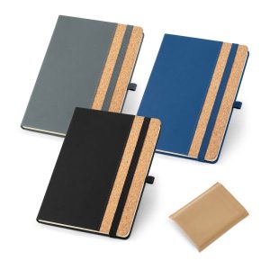 71 Molesquine A5 em Cortiça com Folhas Pautadas Personalizado