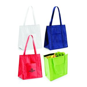71 Sacola Térmica com Bolso Frontal Personalizada