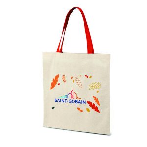 8 Ecobag com Alça Colorida Personalizada