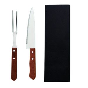 91 Kit Churrasco 2 Peças com Estojo Personalizado