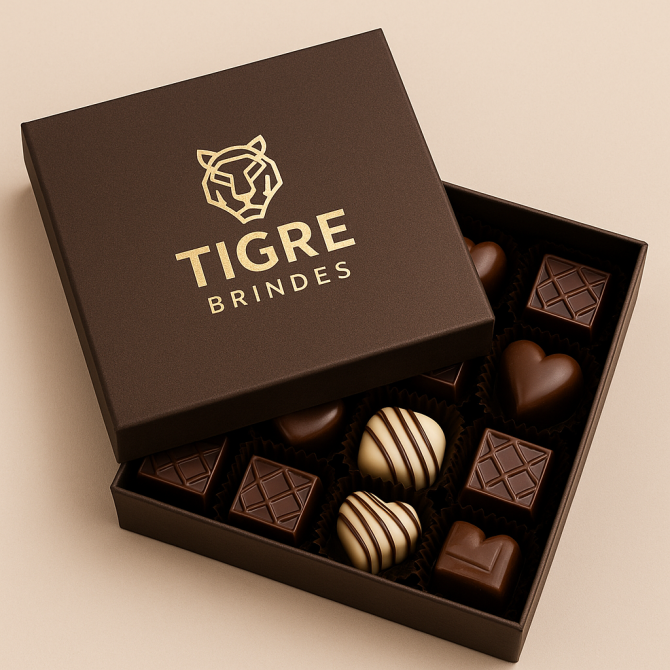 Caixa de Chocolates Belga Personalizado Caixa de Chocolates Belga Personalizado