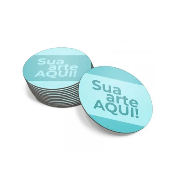 Bolacha de Chopp Papelão Personalizada Bolacha de Chopp Papelão Personalizada