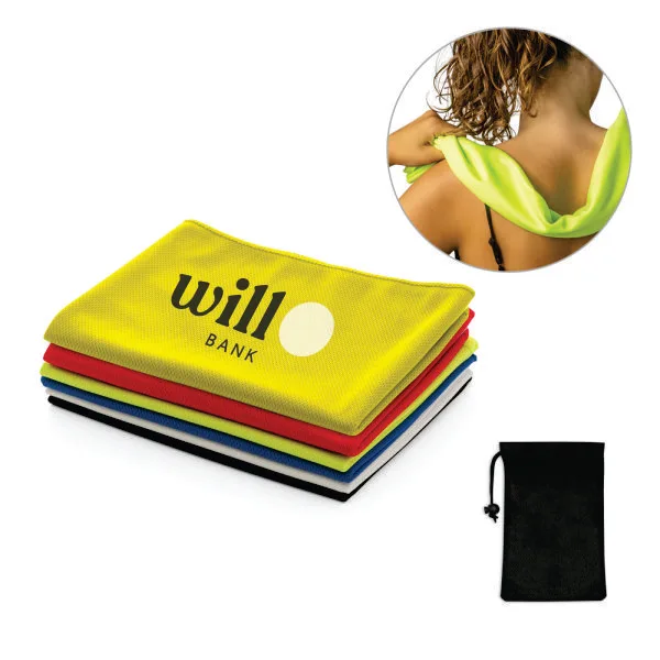 Toalha Esportiva Refrescante Personalizada Toalha Esportiva Refrescante Personalizada