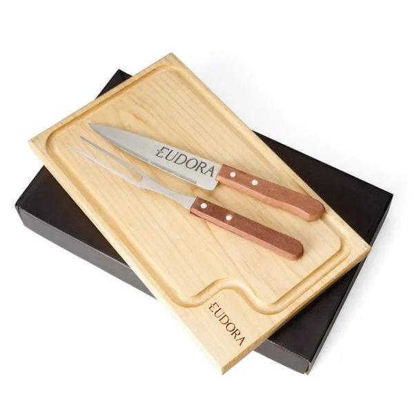 Kit Churrasco Faca Garfo Faca Personalizado Kit Churrasco Faca Garfo Faca Personalizado