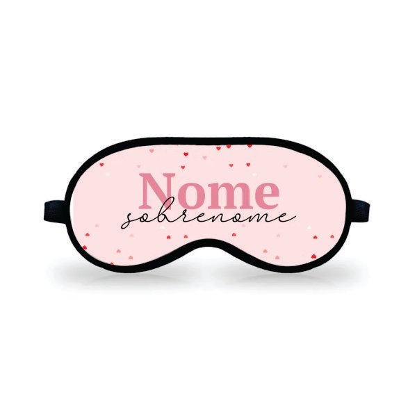 Tapa Olho/ Máscara de Dormir Personalizado Tapa Olho/ Máscara de Dormir Personalizado