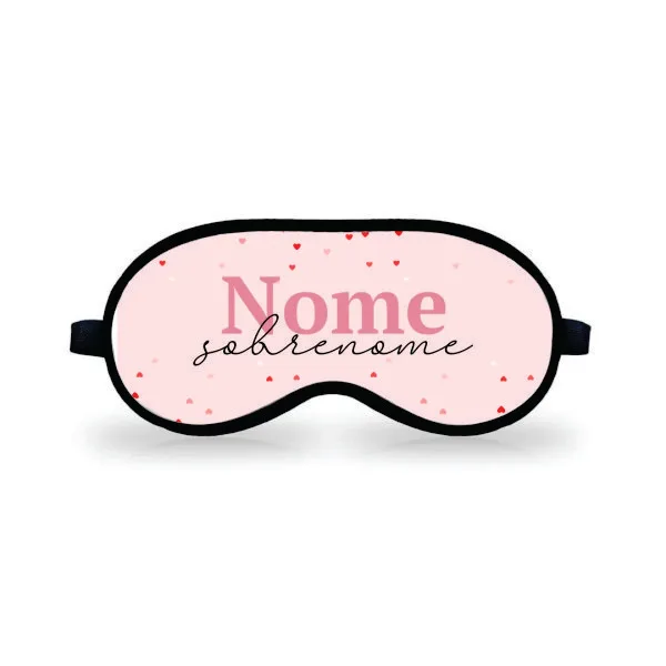 Tapa Olho/ Máscara de Dormir Personalizado Tapa Olho/ Máscara de Dormir Personalizado