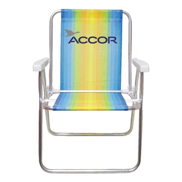 Cadeira de Praia Alumínio Personalizada Cadeira de Praia Alumínio Personalizada