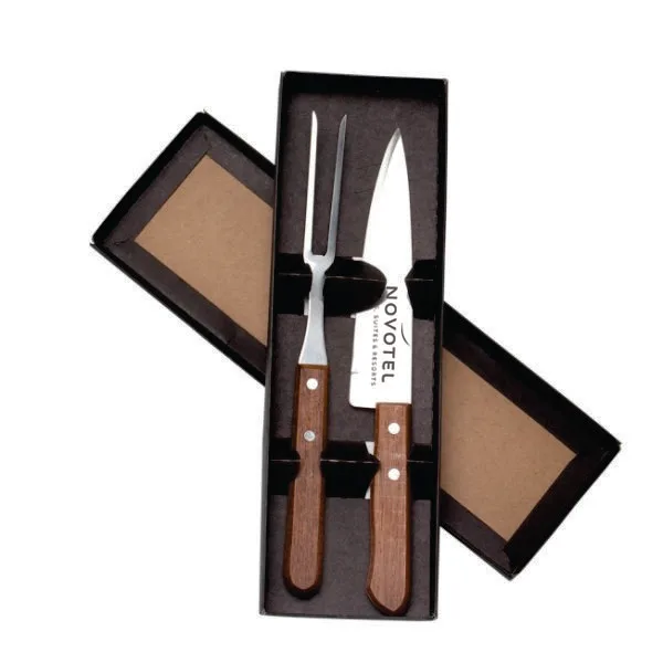 Kit Churrasco 2 Peças com Estojo Personalizado Kit Churrasco 2 Peças com Estojo Personalizado