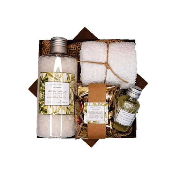 Kit Spa com Toalhinha de Mão Kit Spa com Toalhinha de Mão