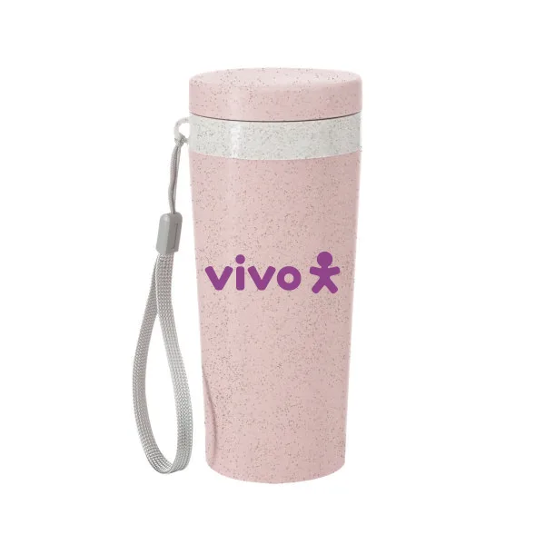 Copo Térmico Fibra de Bambu Personalizado Copo Térmico Fibra de Bambu Personalizado
