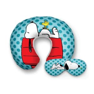 Almofada de Pescoço e Tapa Olho Personalizados