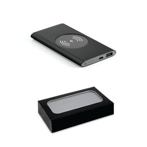 Bateria Portátil e Carregador Wireless Personalizada