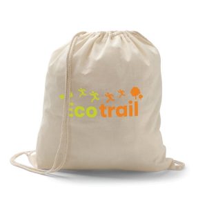 Sacola tipo Mochila 100% Algodão Personalizada