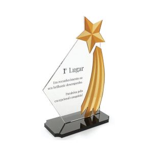 Troféu de Acrílico Personalizado