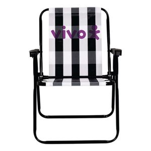Cadeira de Praia Alta Personalizada