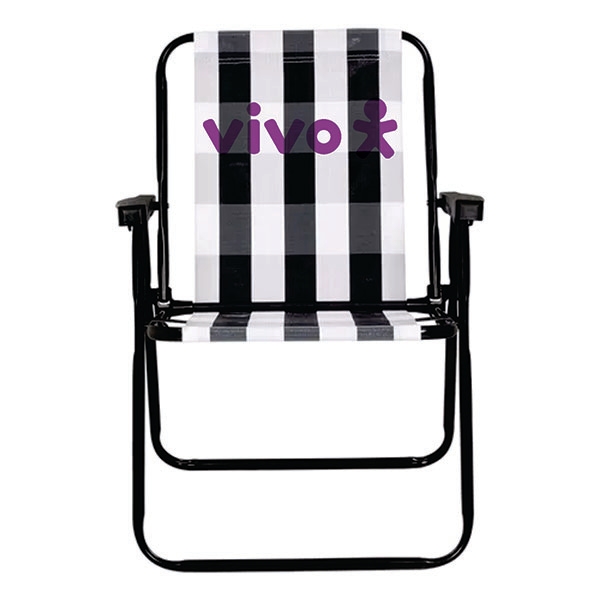 Cadeira de Praia Alta Personalizada