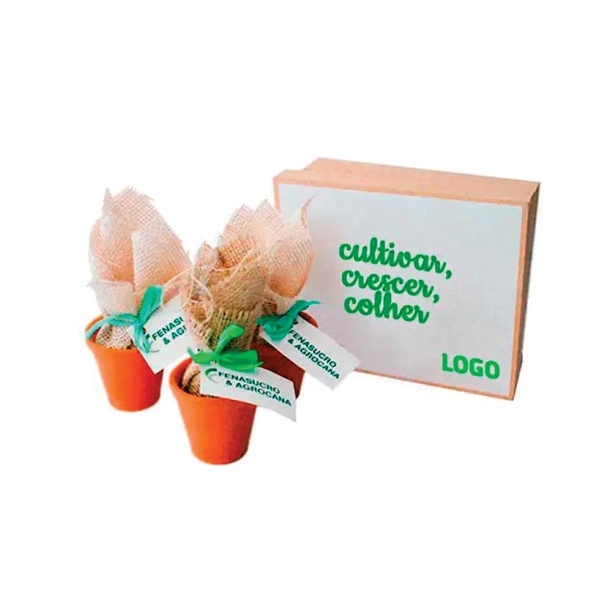 Kit Cultivo Sustentável Personalizado