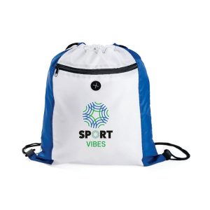 Sacola tipo Mochila com Bolso Frontal Personalizada