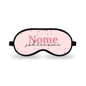 Tapa Olho/ Máscara de Dormir Personalizado
