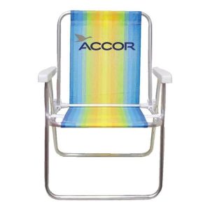 Cadeira de Praia Alumínio Personalizada