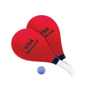 Kit Frescobol Laqueado Personalizada