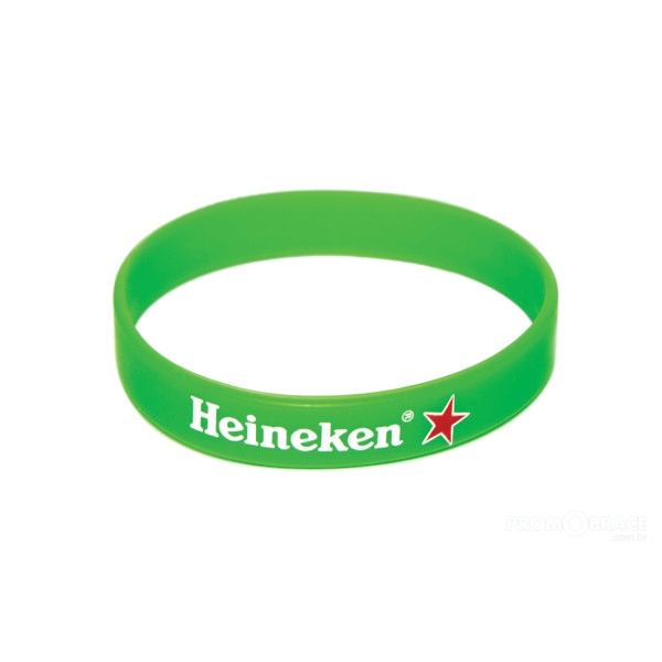 Pulseira de borracha personalizada