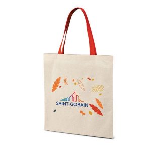 Ecobag com Alça Colorida Personalizada