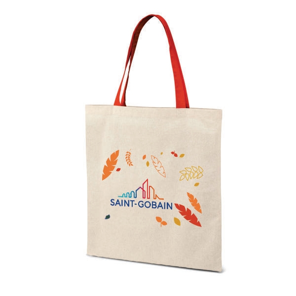 Ecobag com Alça Colorida Personalizada