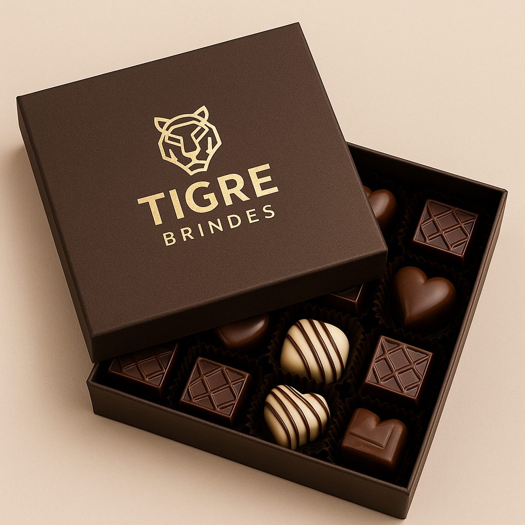 Caixa de Chocolates Belga Personalizado