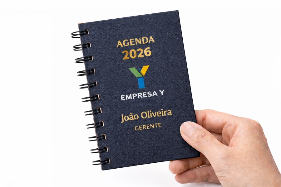 Agenda Personalizada com Logo