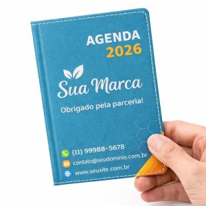 Agenda de Bolso para Brinde Personalizada