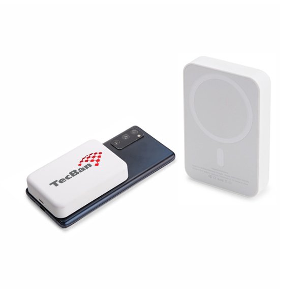 Power Bank 10.000mAh com Carregamento via Indução