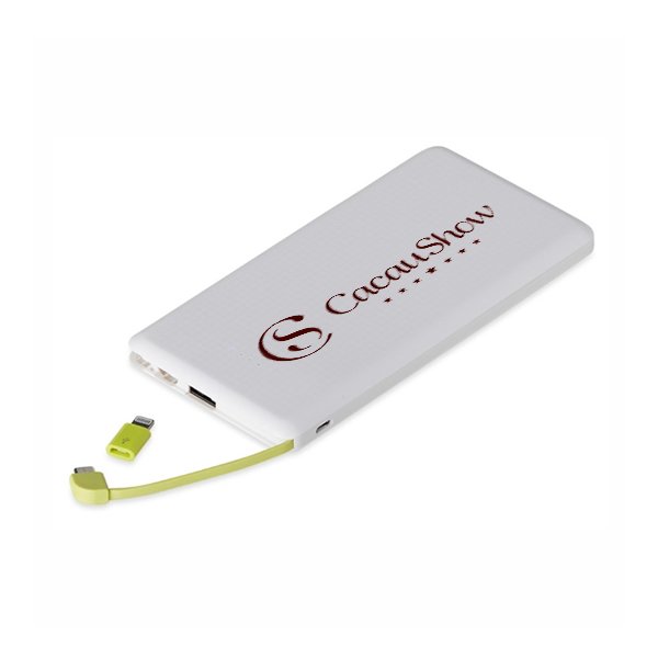 Power Bank 10.000mAh com Indicador LED