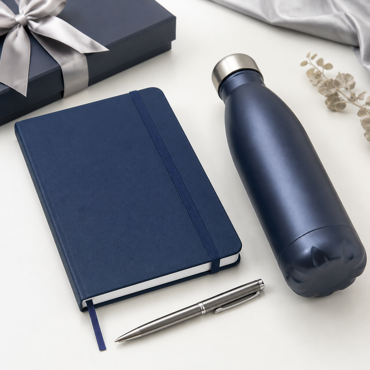 Kit Fim de Ano Executivo com Caderno e Garrafa